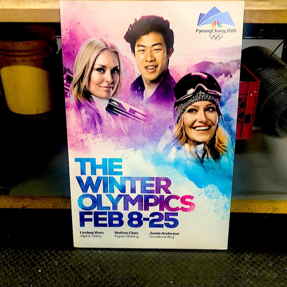2018 Winter Olympics poster